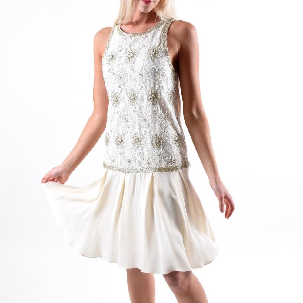 TWIN-SET Simona Barbieri Beaded Flapper Dress